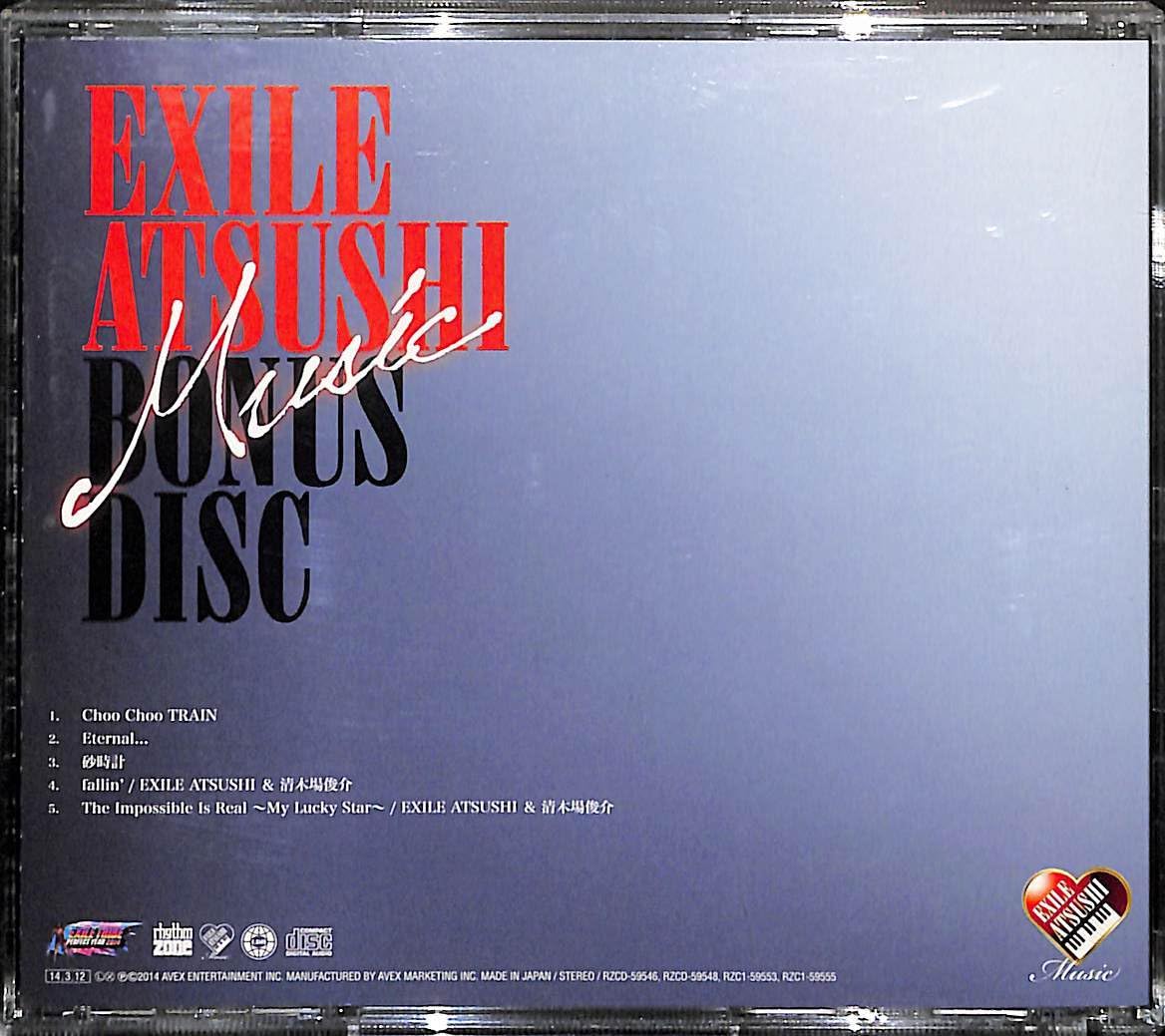 Amazon.co.jp: CD□EXILE ATSUSHI□Music BONUS DISC□RZCD
